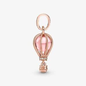 Pandora Sparkling Pink Hot Air Balloon Dangle Charm